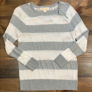 Michael Kors Womens Top ZIP Shoulder - Size Small